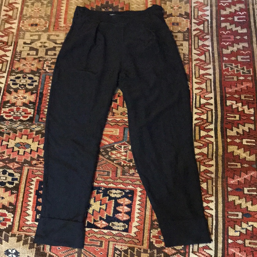 Black Silk Rachel Comey Pants